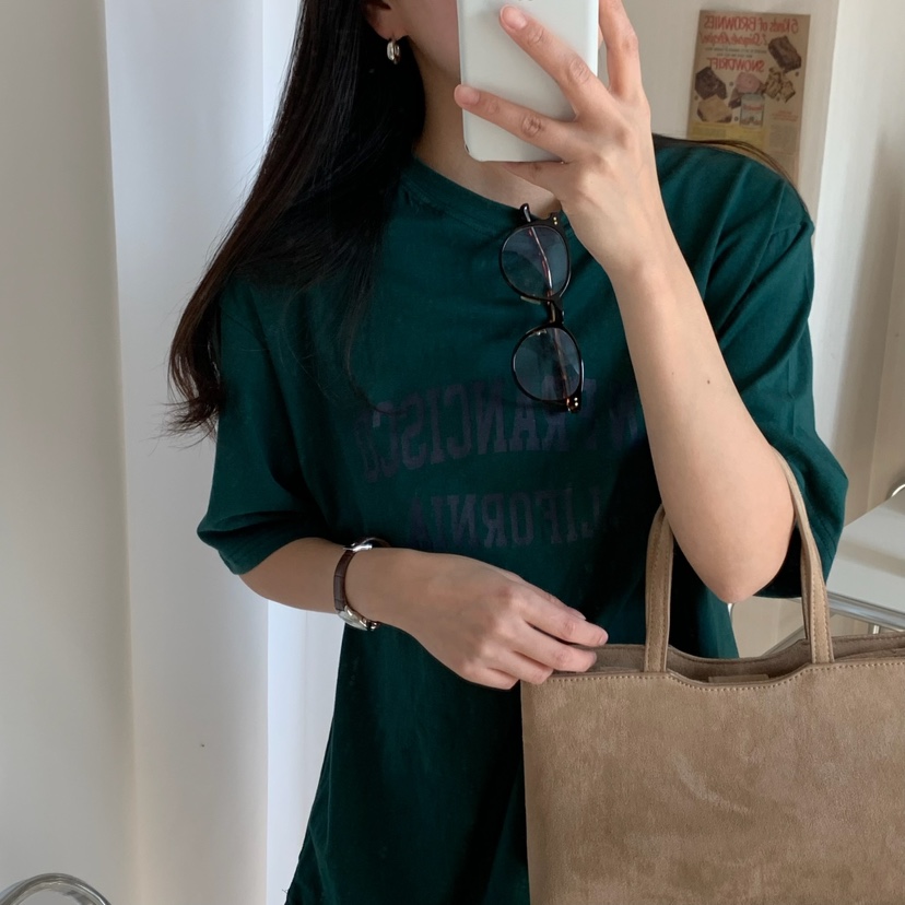 HELLO JINI韓國㊣直郵東大門代購女裝新品人氣休閑時尚T恤HELLO JINIT恤