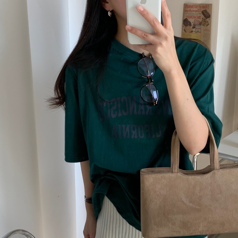 HELLO JINI韓國㊣直郵東大門代購女裝新品人氣休閑時尚T恤HELLO JINIT恤