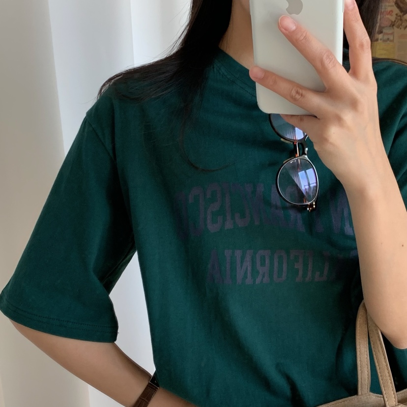 HELLO JINI韓國㊣直郵東大門代購女裝新品人氣休閑時尚T恤HELLO JINIT恤