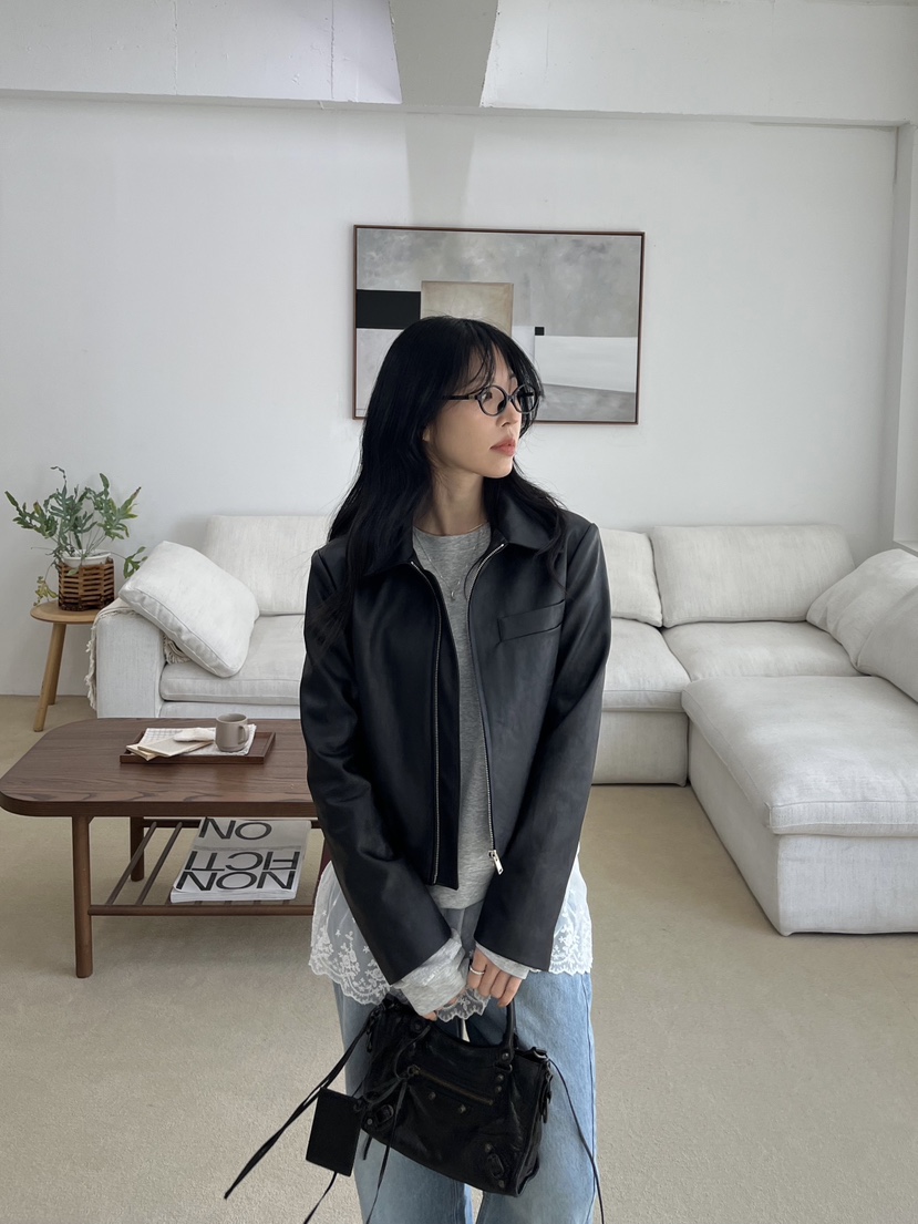 LEMATIN韓國㊣直郵東大門代購女裝新品熱賣休閑25春夏人氣夾克LEMATIN夾克