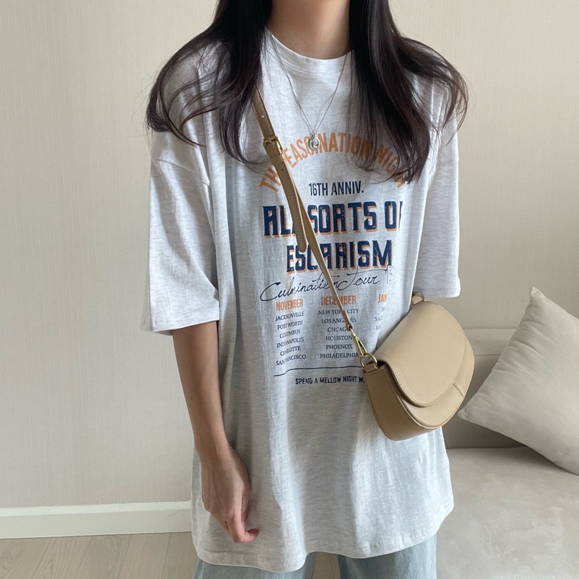 HELLO JINI韓國直郵㊣東大門實拍女裝新款休閑職業時尚T恤HELLO JINIT恤
