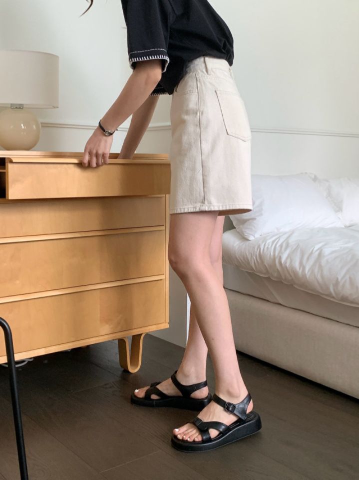 VERT NEUF直郵韓國代購㊣女裝新款25春夏職業休閑推薦短褲VERT NEUF短褲