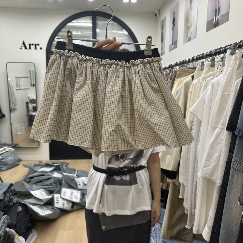 ARR直郵韓國代購㊣女裝新款休閑25春夏人氣職業熱賣時尚裙褲ARR裙褲