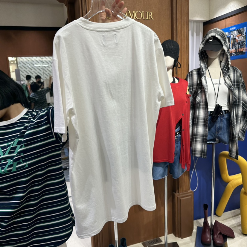 AMOUR韓國直郵㊣東大門實拍女裝新款休閑熱賣職業時尚25春夏T恤AMOURT恤