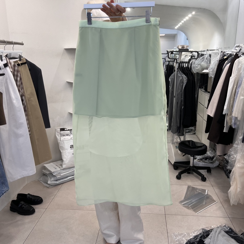 THE SUIT BAR韓國直郵㊣女裝新品推薦時尚職業25春夏長裙THE SUIT BAR長裙