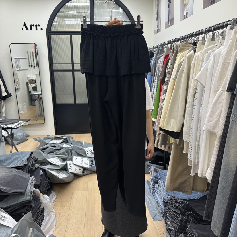 ARR韓國直郵㊣女裝新款熱賣休閑25春夏推薦人氣職業時尚裙褲ARR裙褲