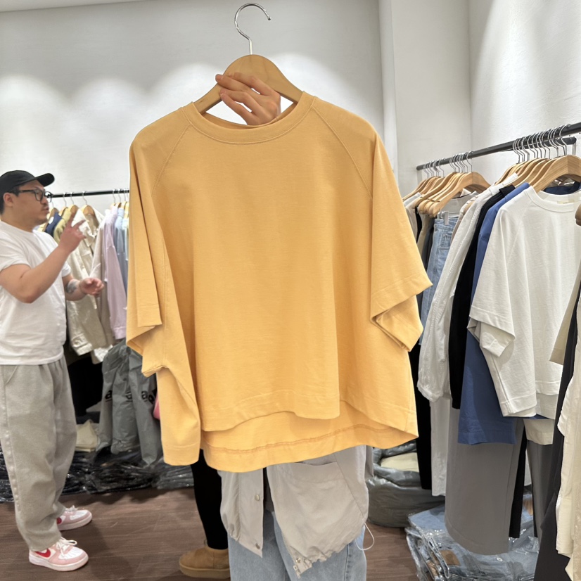 EPIC-S韓國直郵㊣女裝新品休閑人氣時尚推薦職業熱賣25春夏T恤EPIC-ST恤圖色4