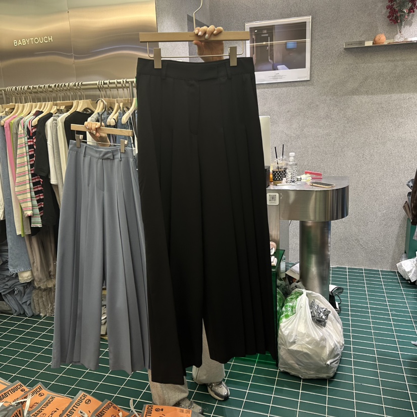 BABYTOUCH韓國㊣直郵東大門代購女裝新品時尚休閑25春夏休閑褲BABYTOUCH休閑褲
