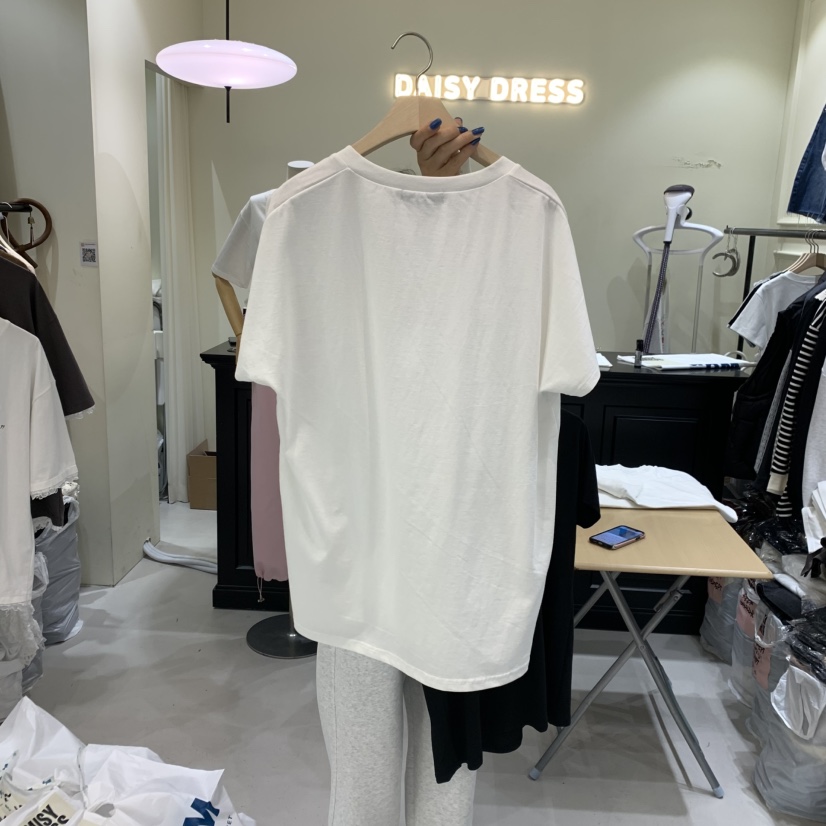 DAISY DRESS韓國直郵㊣東大門實拍女裝新款25春夏時尚休閑T恤DAISY DRESST恤