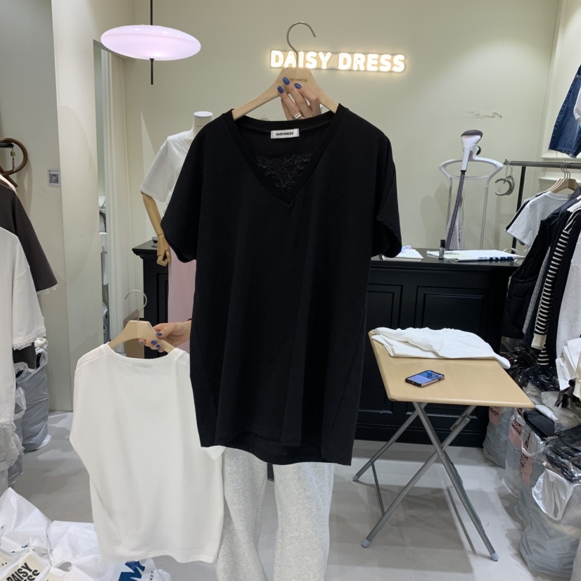 DAISY DRESS韓國直郵㊣東大門實拍女裝新款25春夏時尚休閑T恤DAISY DRESST恤圖色3