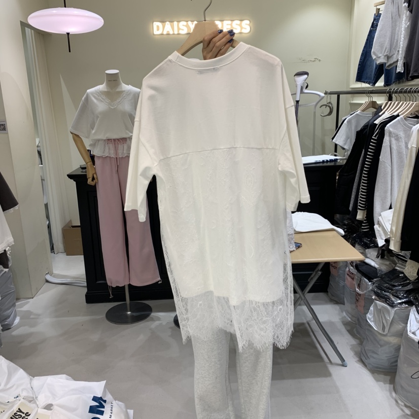 DAISY DRESS韓國直郵㊣女裝新款25春夏時尚推薦職業熱賣T恤DAISY DRESST恤