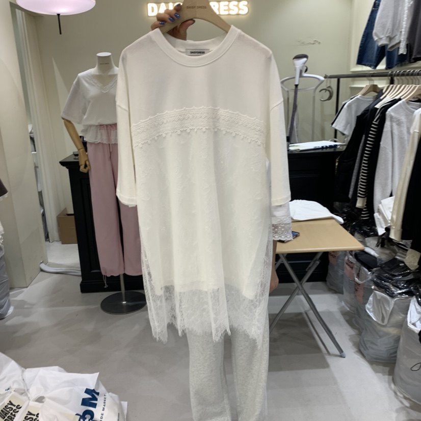 DAISY DRESS韓國直郵㊣女裝新款25春夏時尚推薦職業熱賣T恤DAISY DRESST恤圖色2