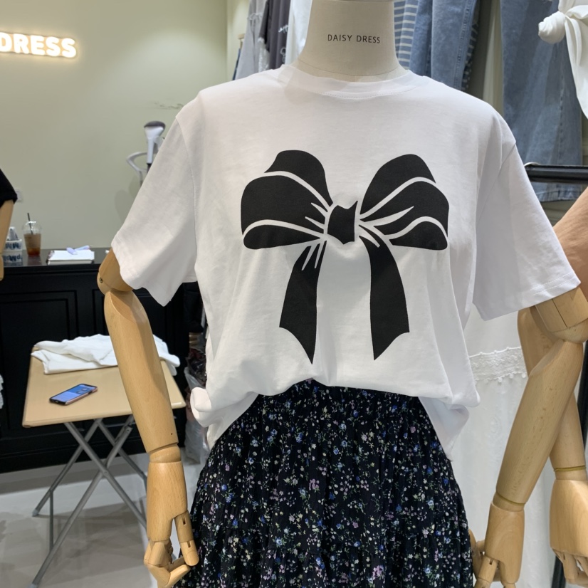 DAISY DRESS韓國直郵㊣東大門實拍女裝新品熱賣時尚推薦T恤DAISY DRESST恤圖色1