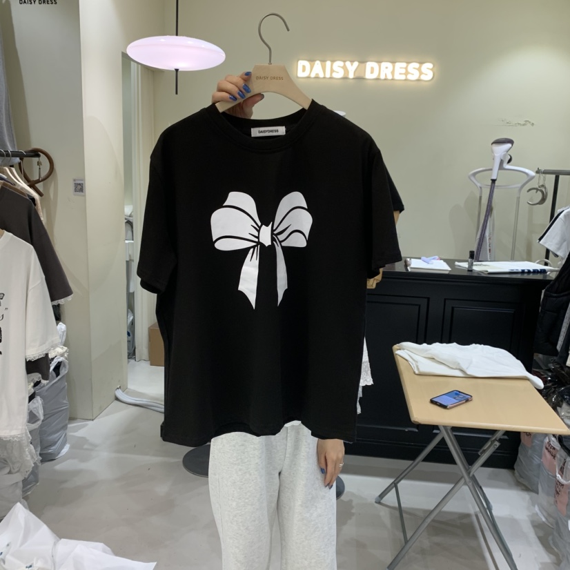 DAISY DRESS韓國直郵㊣東大門實拍女裝新品熱賣時尚推薦T恤DAISY DRESST恤圖色2