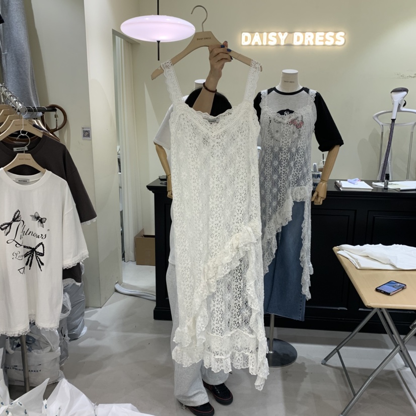 DAISY DRESS直郵韓國代購㊣女裝新品25春夏人氣時尚連衣裙DAISY DRESS連衣裙圖色1