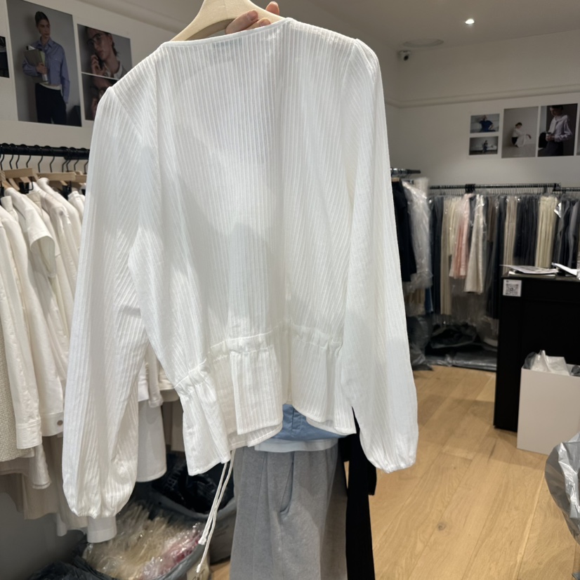 aube nunt直郵韓國代購㊣女裝新品休閑熱賣人氣襯衫蕾絲衫aube nunt襯衫/蕾絲衫
