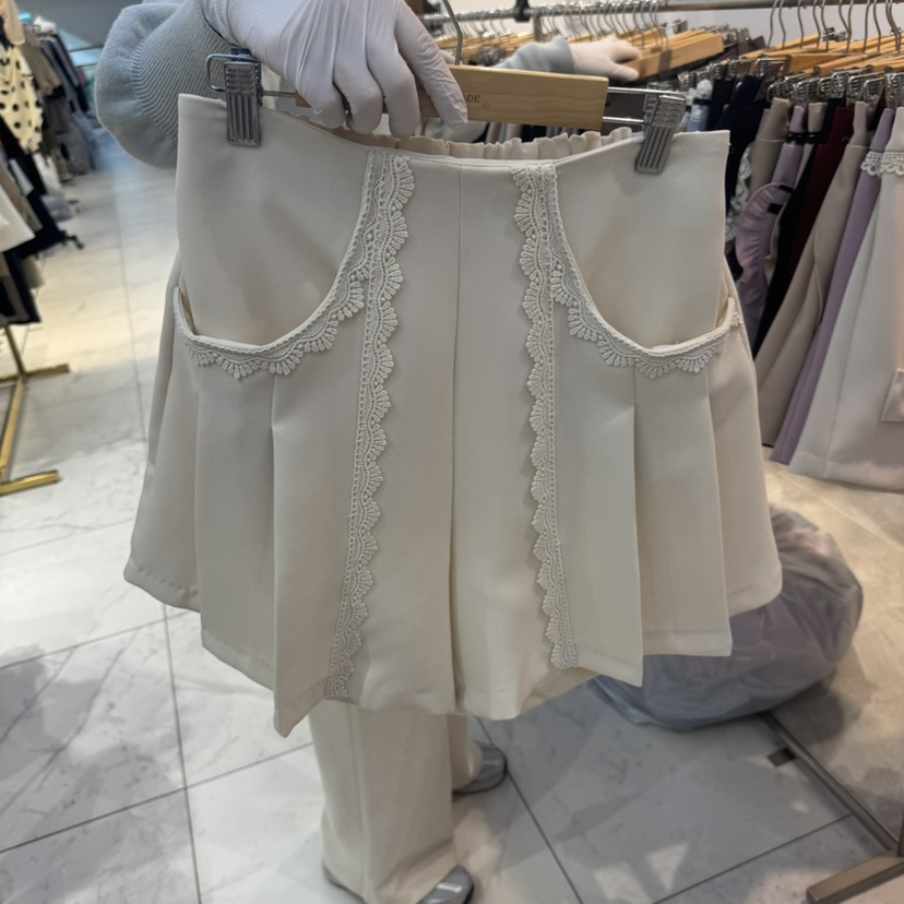PAPA直郵韓國代購㊣女裝新品職業25春夏推薦熱賣裙褲三件套PAPA裙褲
