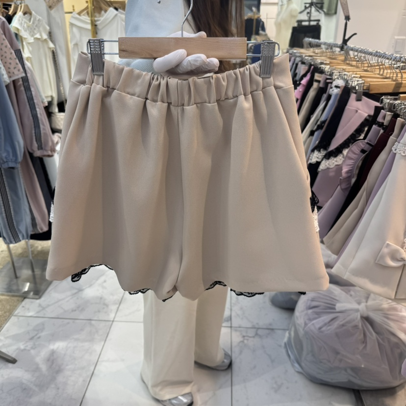 PAPA直郵韓國代購㊣女裝新品時尚人氣休閑25春夏職業推薦裙褲PAPA裙褲