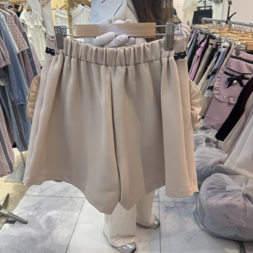 PAPA直郵韓國代購㊣女裝新品25春夏休閑職業時尚推薦人氣裙褲PAPA裙褲