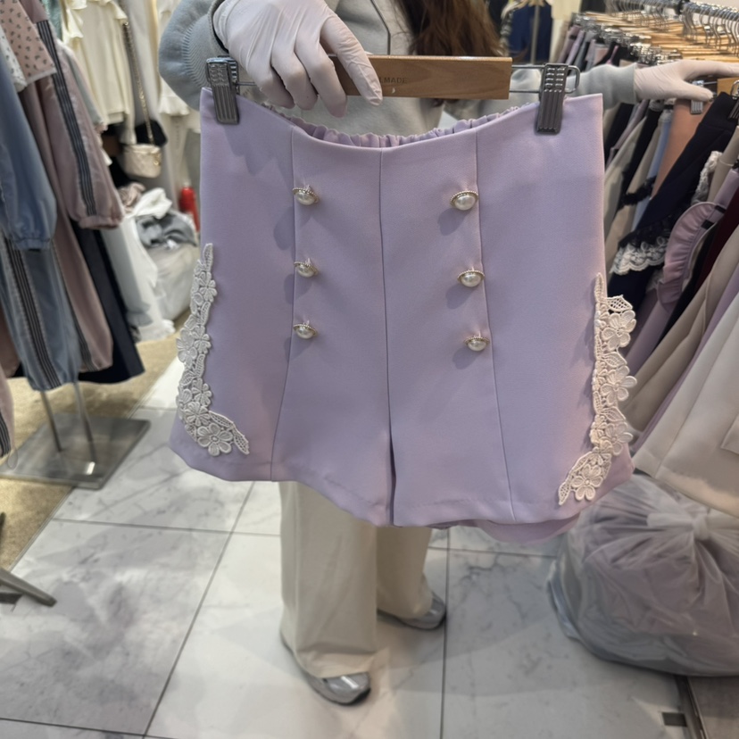 PAPA韓國㊣直郵東大門代購女裝新品休閑人氣25春夏時尚裙褲PAPA裙褲