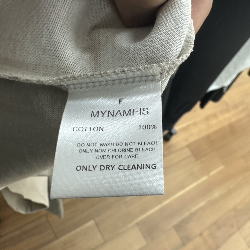MYNAMEIS韓國直郵㊣東大門實拍女裝新款時尚推薦休閑熱賣T恤MYNAMEIST恤