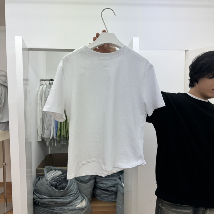 MYNAMEIS韓國直郵㊣女裝新品推薦熱賣人氣時尚休閑25春夏T恤MYNAMEIST恤圖色4