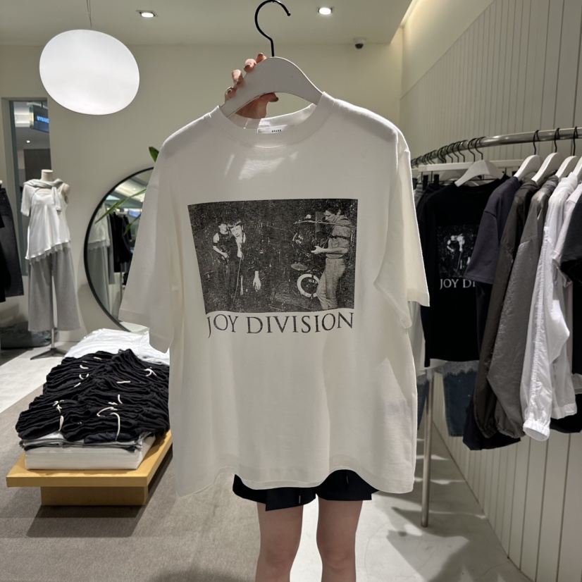 GRADE韓國㊣直郵東大門代購女裝新品人氣熱賣時尚休閑25春夏T恤GRADET恤圖色1