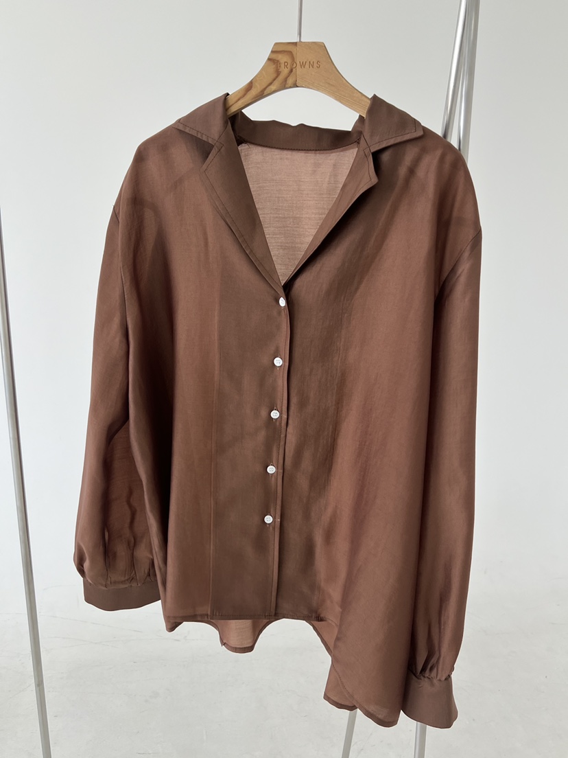 BROWNS-P韓國代購女裝新品職業人氣推薦熱賣真品襯衫蕾絲衫BROWNS-P襯衫/蕾絲衫圖色3