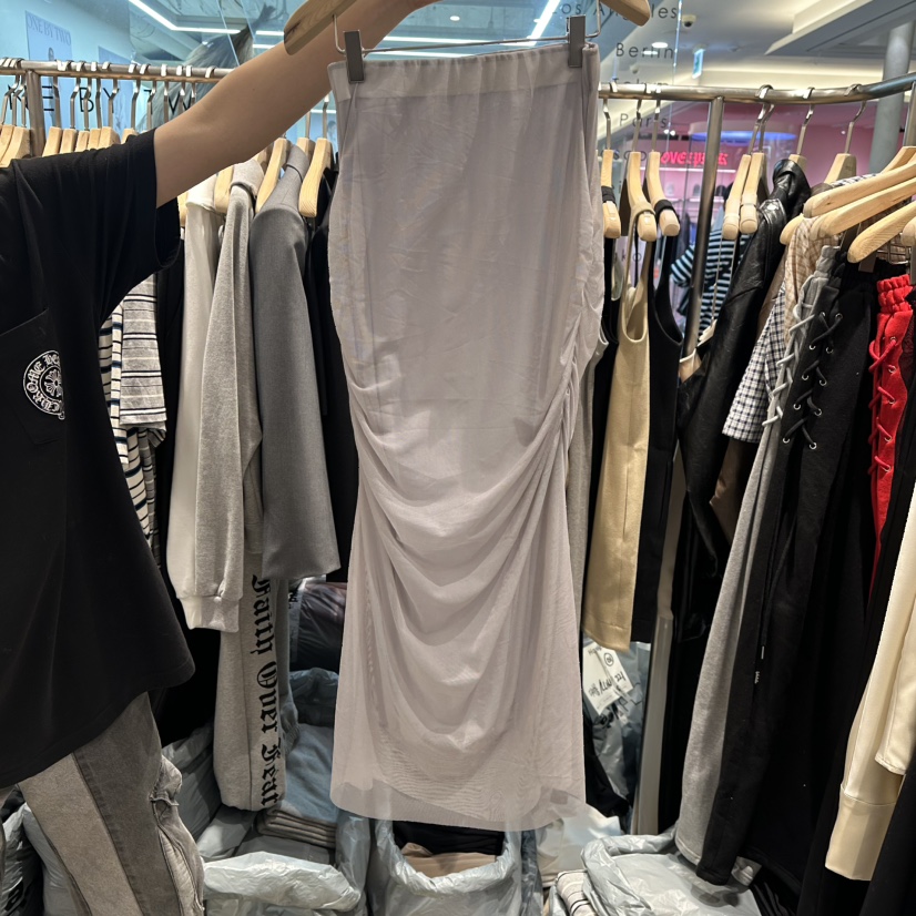 HONG.U韓國代購女裝新品職業真品熱賣人氣推薦休閑25春夏長裙HONG.U長裙