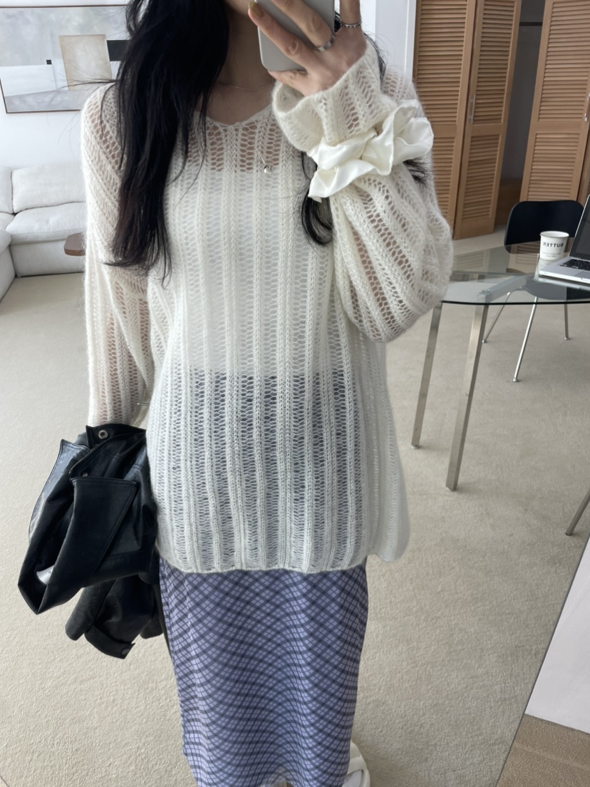 LEMATIN東大門實拍女士新品25春夏時尚真品熱賣職業休閑針織衫LEMATIN針織衫