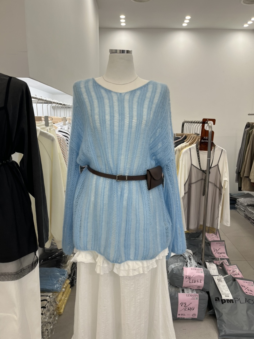 LEMATIN東大門實拍女士新品25春夏時尚真品熱賣職業休閑針織衫LEMATIN針織衫圖色4