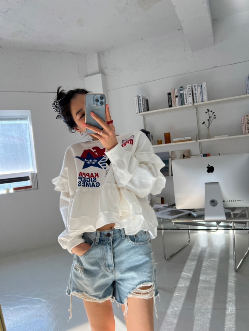 VAULT韓國直郵女士新品職業時尚推薦人氣熱賣真品休閑短褲寬松VAULT短褲