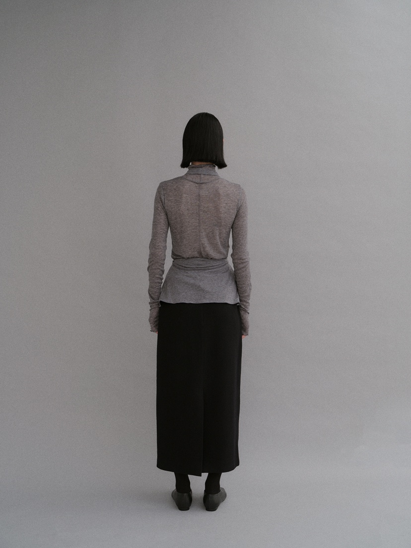 BAIE OUD/OFCEDRE韓國代購女士新品真品職業長袖T恤荷葉邊BAIE OUD/OFCEDRE長袖T恤