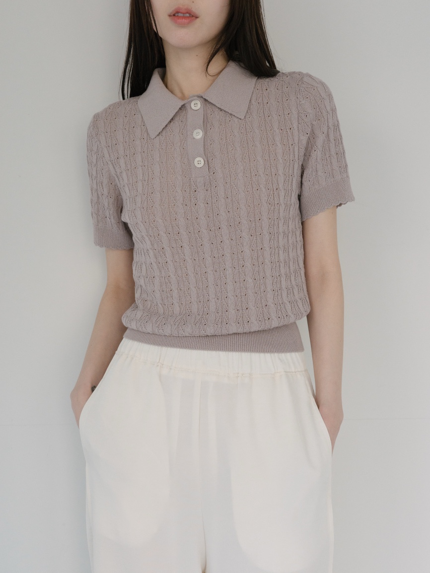 CULLUM東大門直郵女裝新品時尚25春夏休閑人氣職業真品針織衫CULLUM針織衫