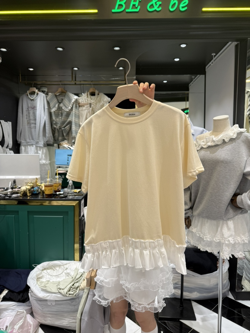 BE&BE東大門代購女士新品推薦真品職業熱賣人氣休閑T恤BE&beT恤圖色3