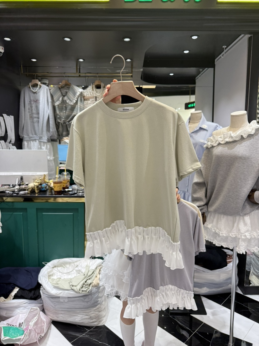 BE&BE東大門代購女士新品推薦真品職業熱賣人氣休閑T恤BE&beT恤圖色4