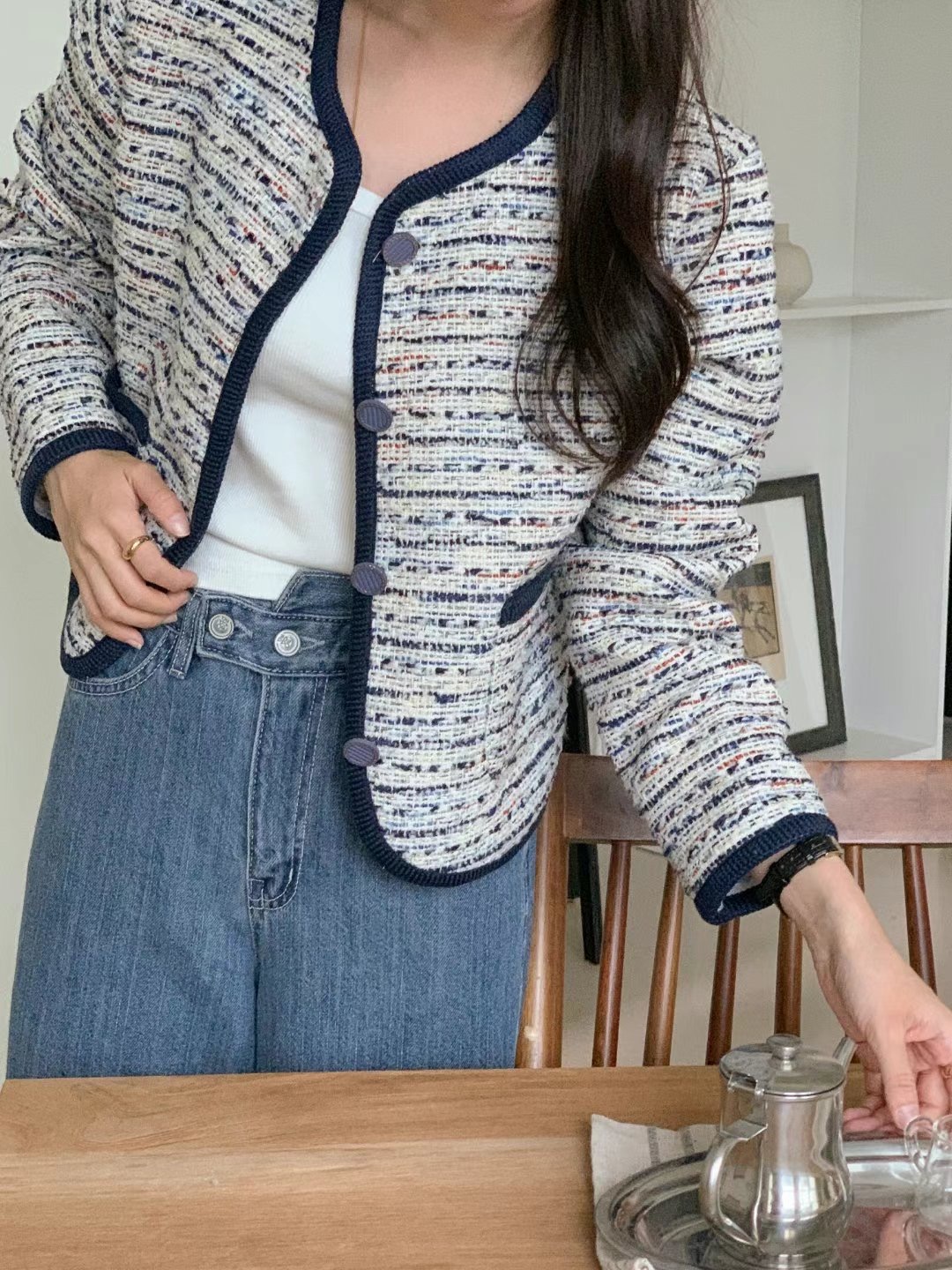J.BLANG韓國直郵㊣女裝新品25春夏時尚熱賣人氣休閑推薦夾克J.BLANG夾克
