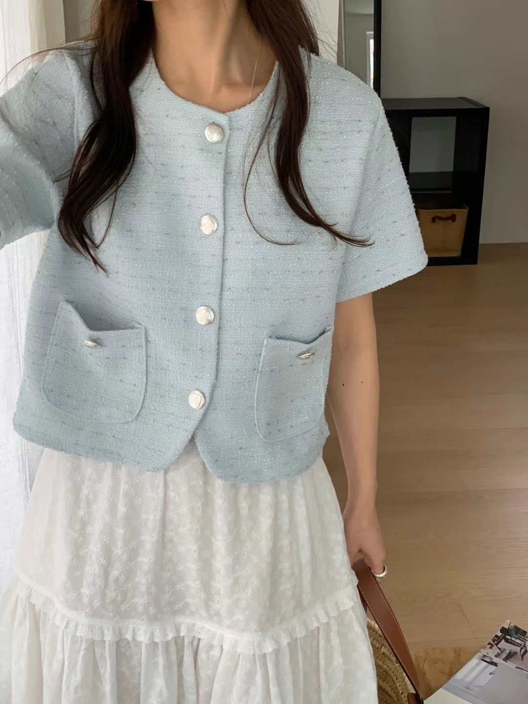 J.BLANG直郵韓國代購㊣女裝新款推薦休閑時尚職業25春夏夾克J.BLANG夾克