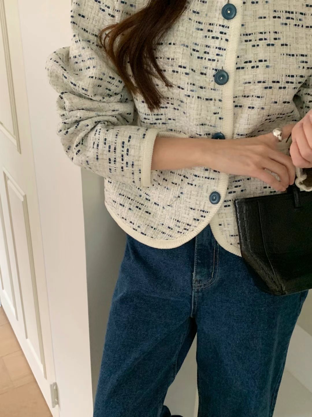J.BLANG直郵韓國代購㊣女裝新款熱賣人氣推薦職業休閑夾克J.BLANG夾克