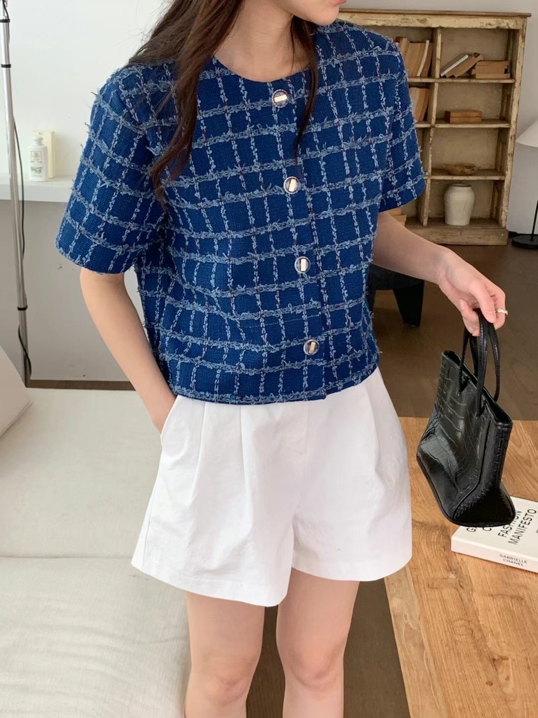 J.BLANG韓國㊣直郵東大門代購女裝新款休閑職業25春夏夾克J.BLANG夾克