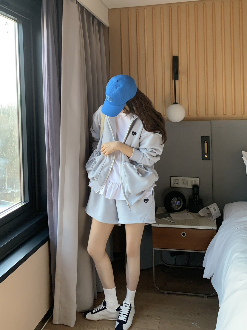 FORMSTUDIO東大門實拍女裝新品推薦25春夏真品套裝口袋連帽FORMSTUDIO套裝