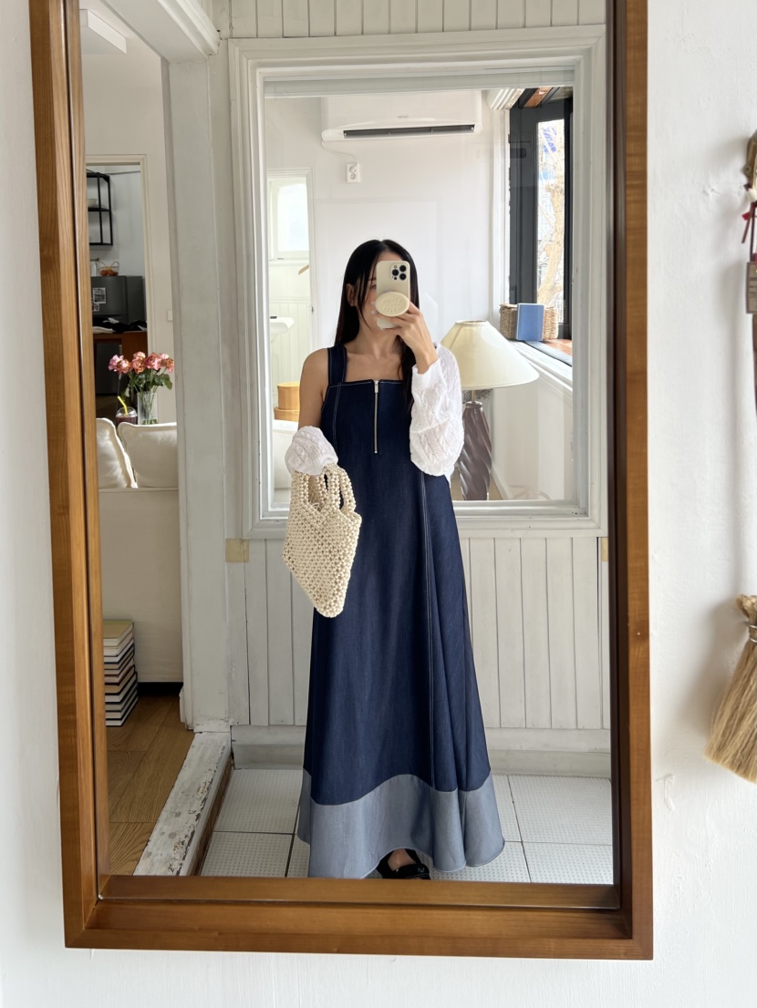 BOLD韓國代購女士新品職業人氣推薦真品25春夏休閑時尚連衣裙BOLD連衣裙