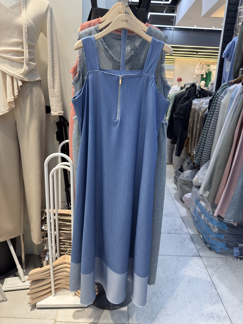 BOLD韓國代購女士新品職業人氣推薦真品25春夏休閑時尚連衣裙BOLD連衣裙