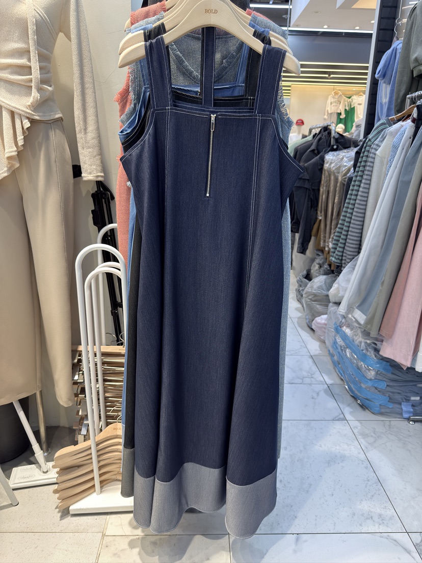 BOLD韓國代購女士新品職業人氣推薦真品25春夏休閑時尚連衣裙BOLD連衣裙圖色2
