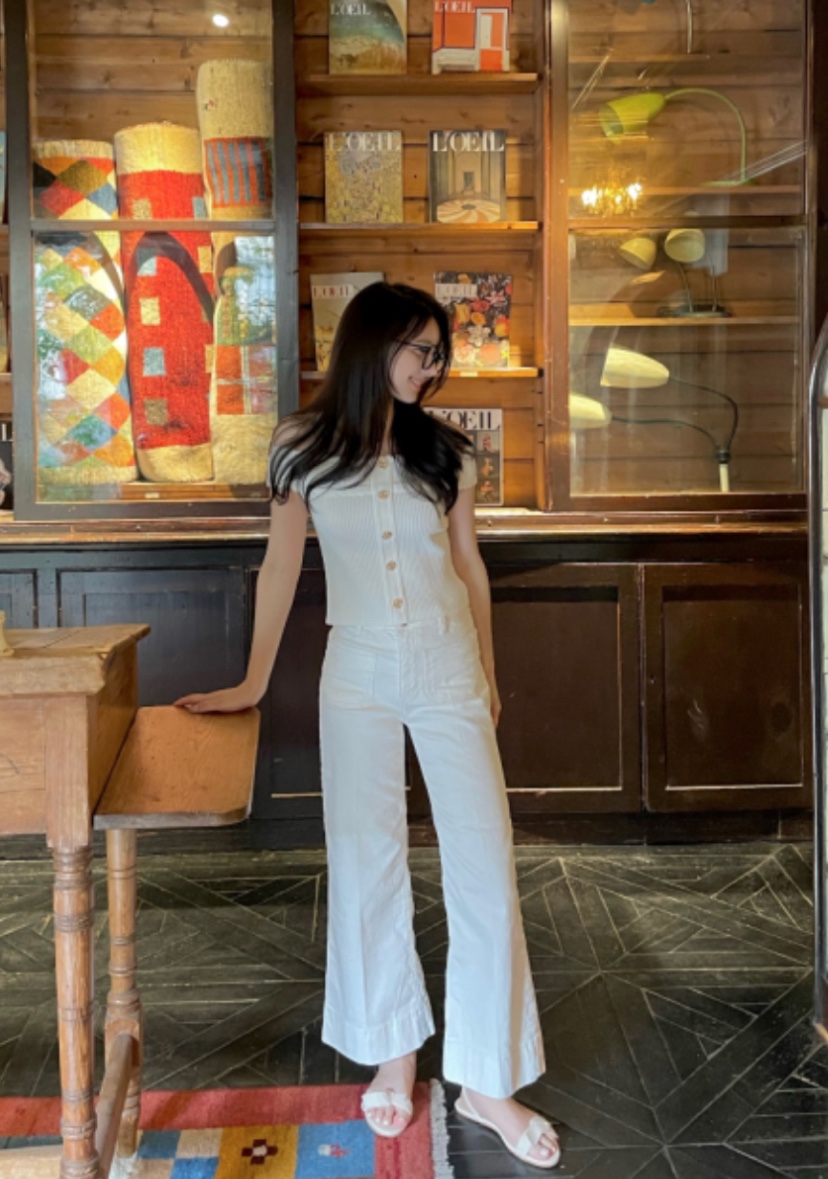 RIAH韓國代購女裝新品真品人氣時尚推薦休閑25春夏休閑褲打折RIAH休閑褲