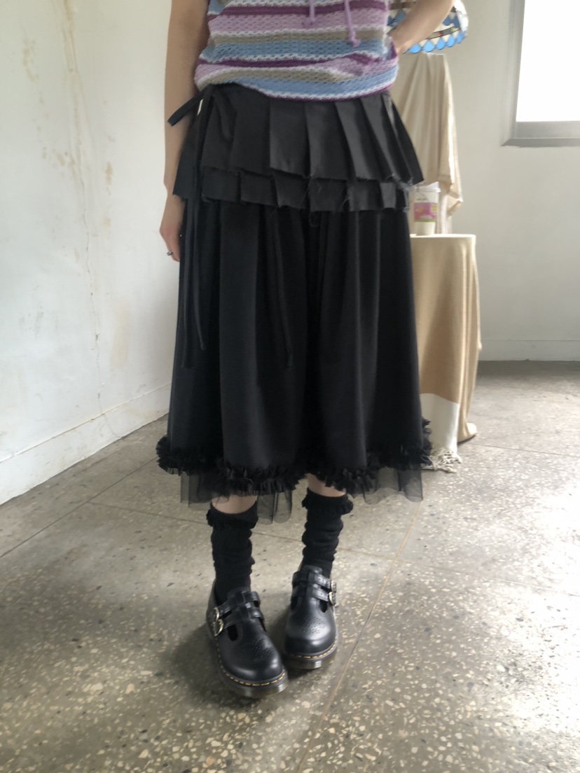 FLASH東大門實拍女裝新款人氣真品時尚25春夏推薦職業休閑長裙FLASH長裙