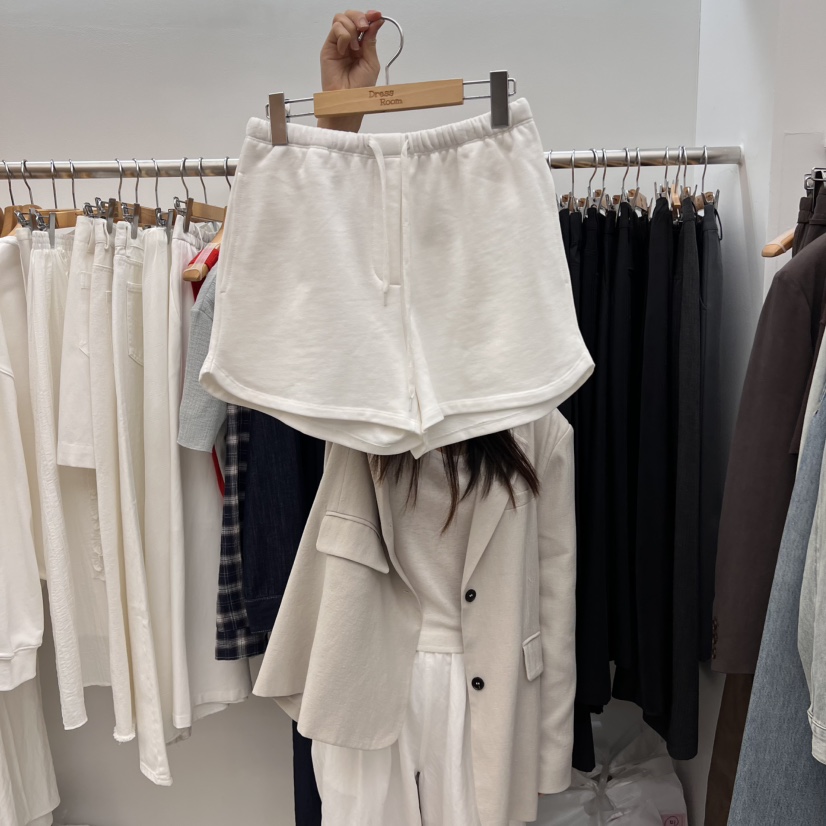 DRESS ROOM韓國代購女士新款職業熱賣人氣真品休閑25春夏短褲DRESS ROOM短褲圖色2