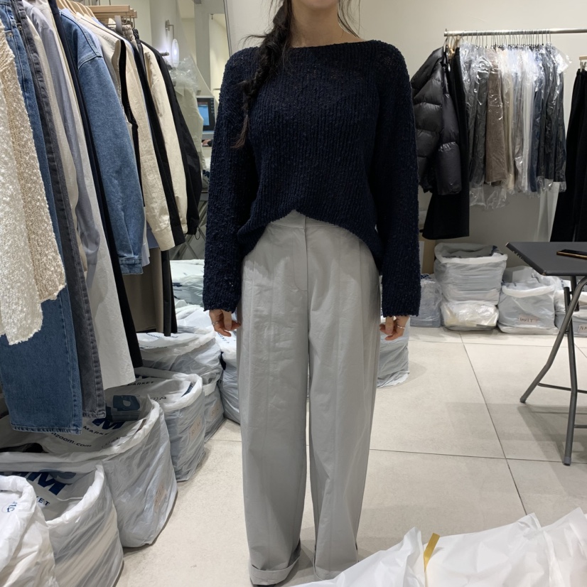 NAVYBURST東大門實拍女士新品時尚推薦職業休閑真品25春夏針織衫NAVY BURST針織衫