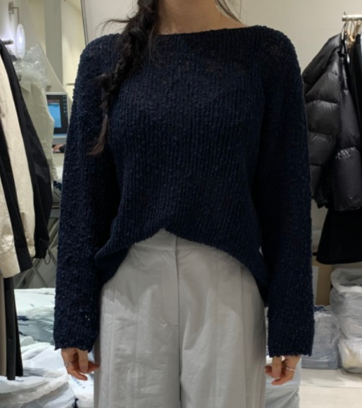 NAVYBURST東大門實拍女士新品時尚推薦職業休閑真品25春夏針織衫NAVY BURST針織衫圖色3
