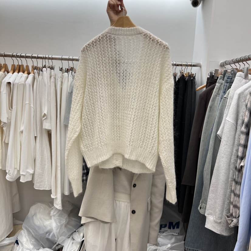 DRESS ROOM東大門實拍女士新款推薦休閑人氣25春夏針織衫開衫DRESS ROOM針織衫